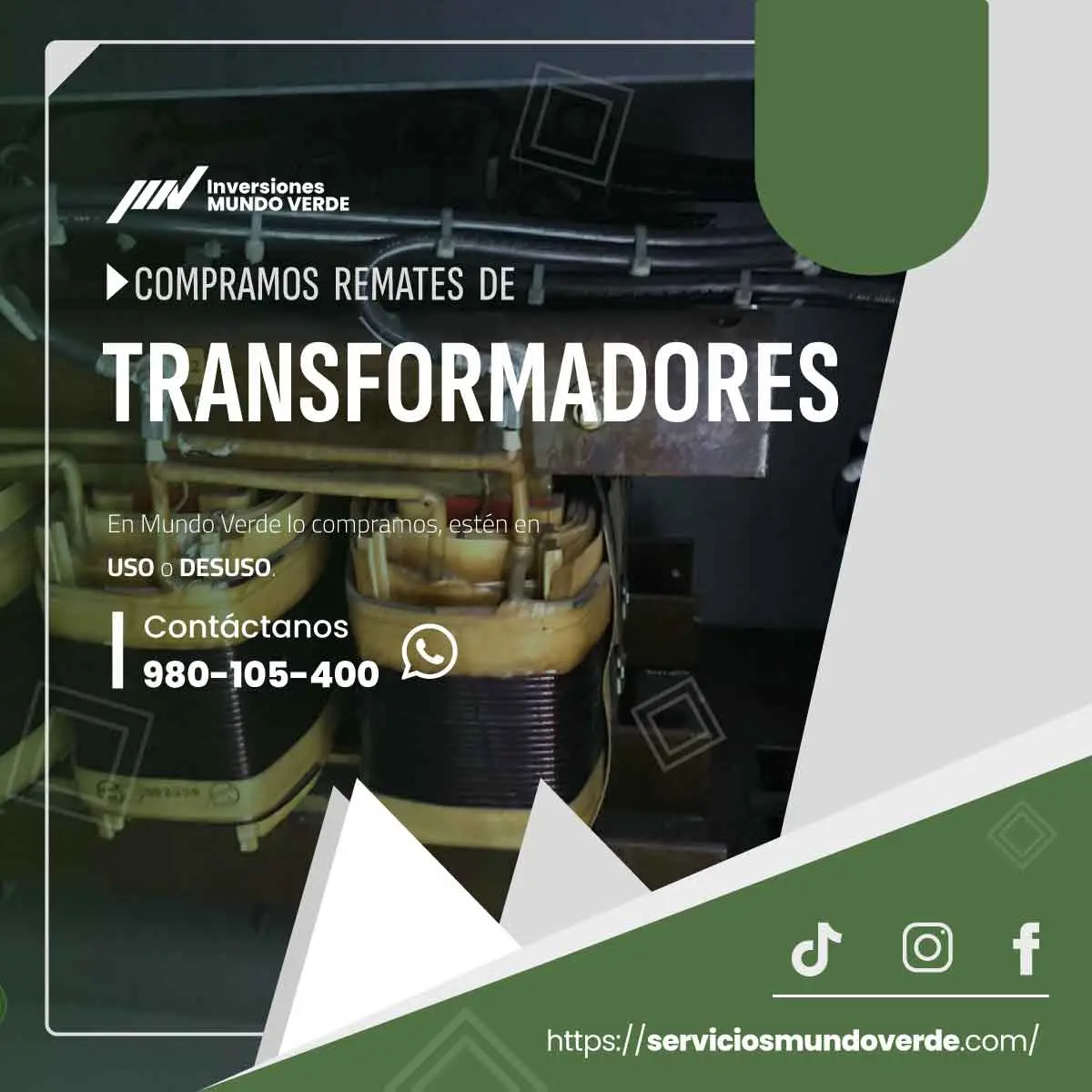 TIENES TRANSFORMADORES LO COMPRAMOS 