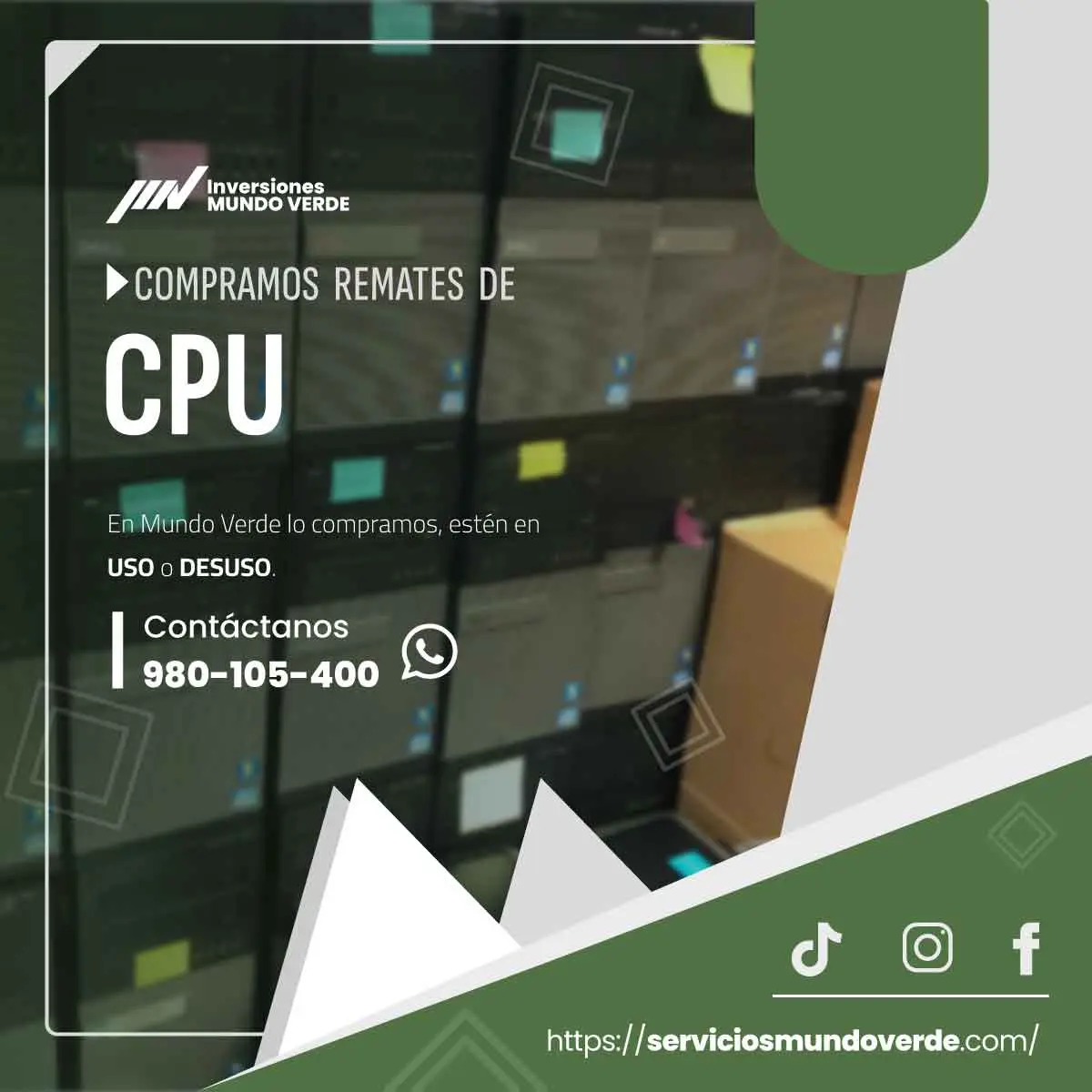 TIENES CPU LO COMPRAMOS 