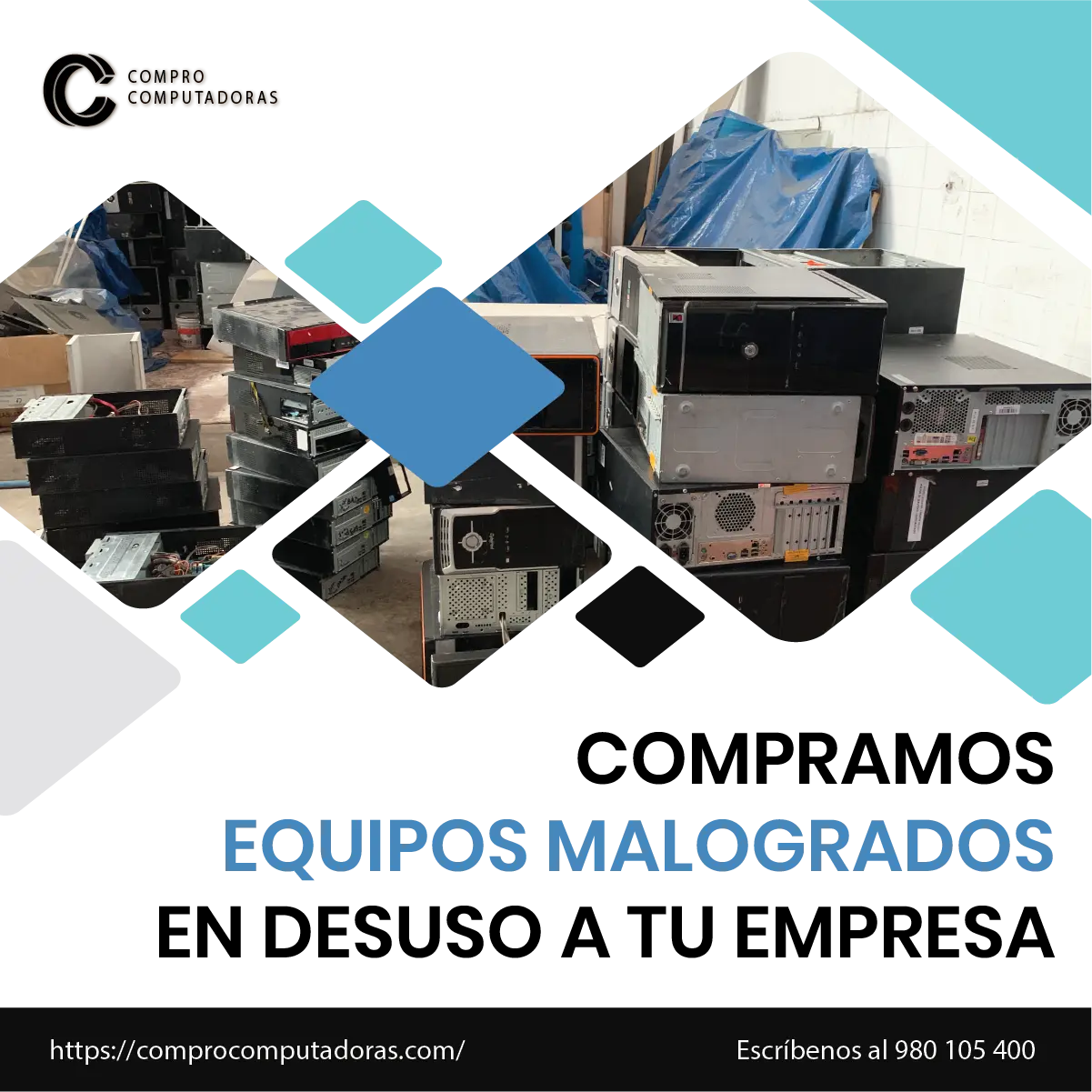 Transformamos tus computadoras usadas en oportunidades