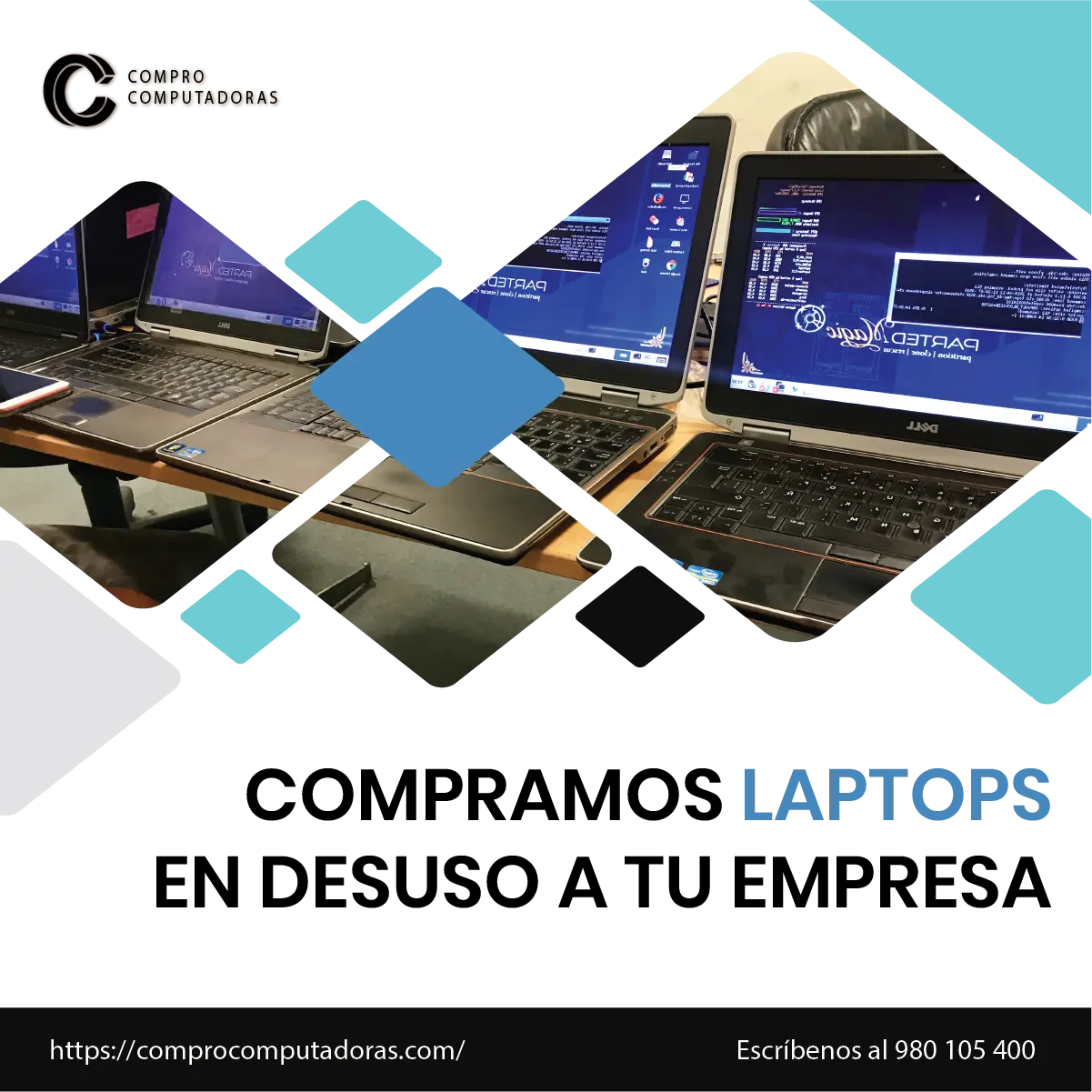 Compramos computadoras empresariales en cualquier estado