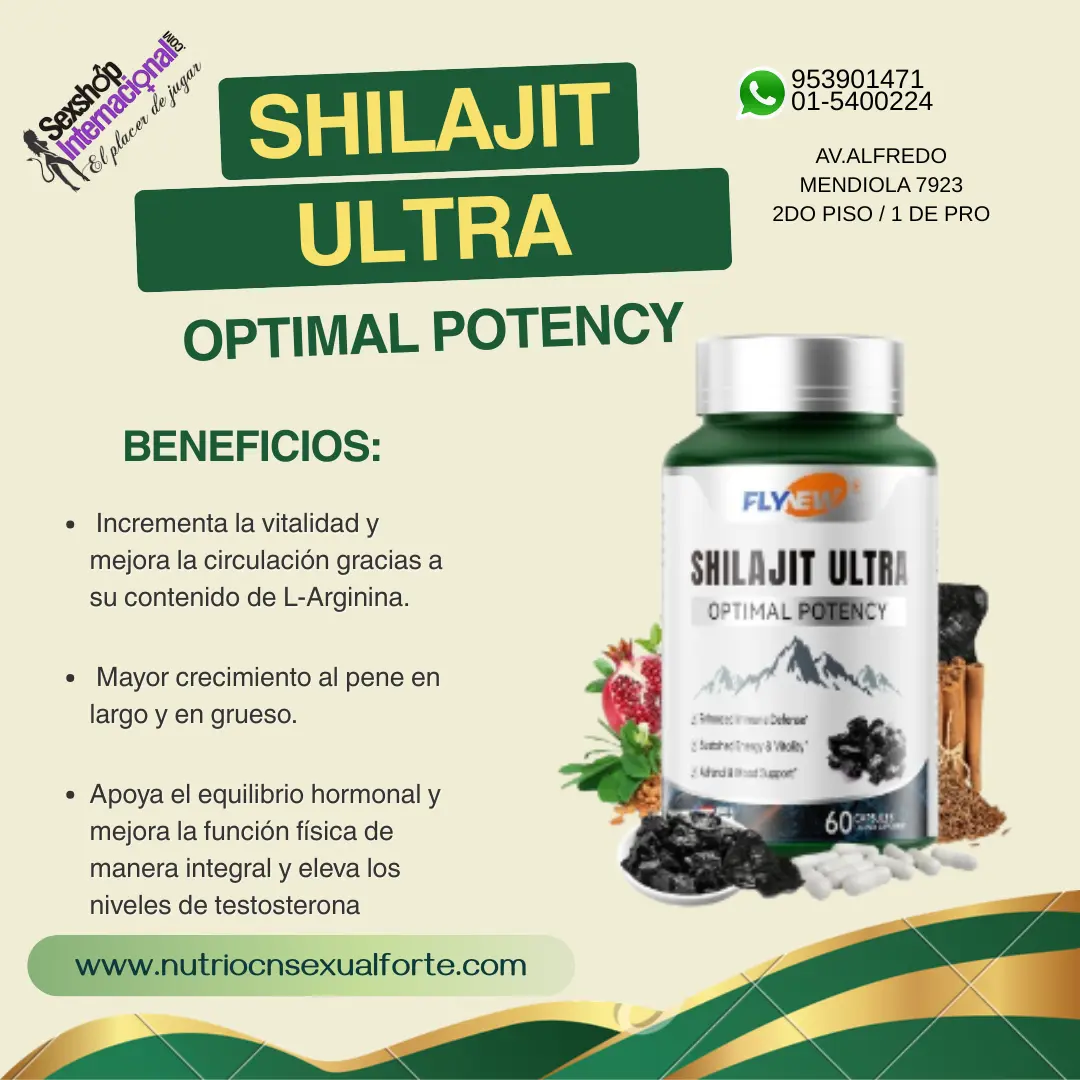 SHILAJIT ULTRA-TESTOSTERONAS-LOS OLIVOS