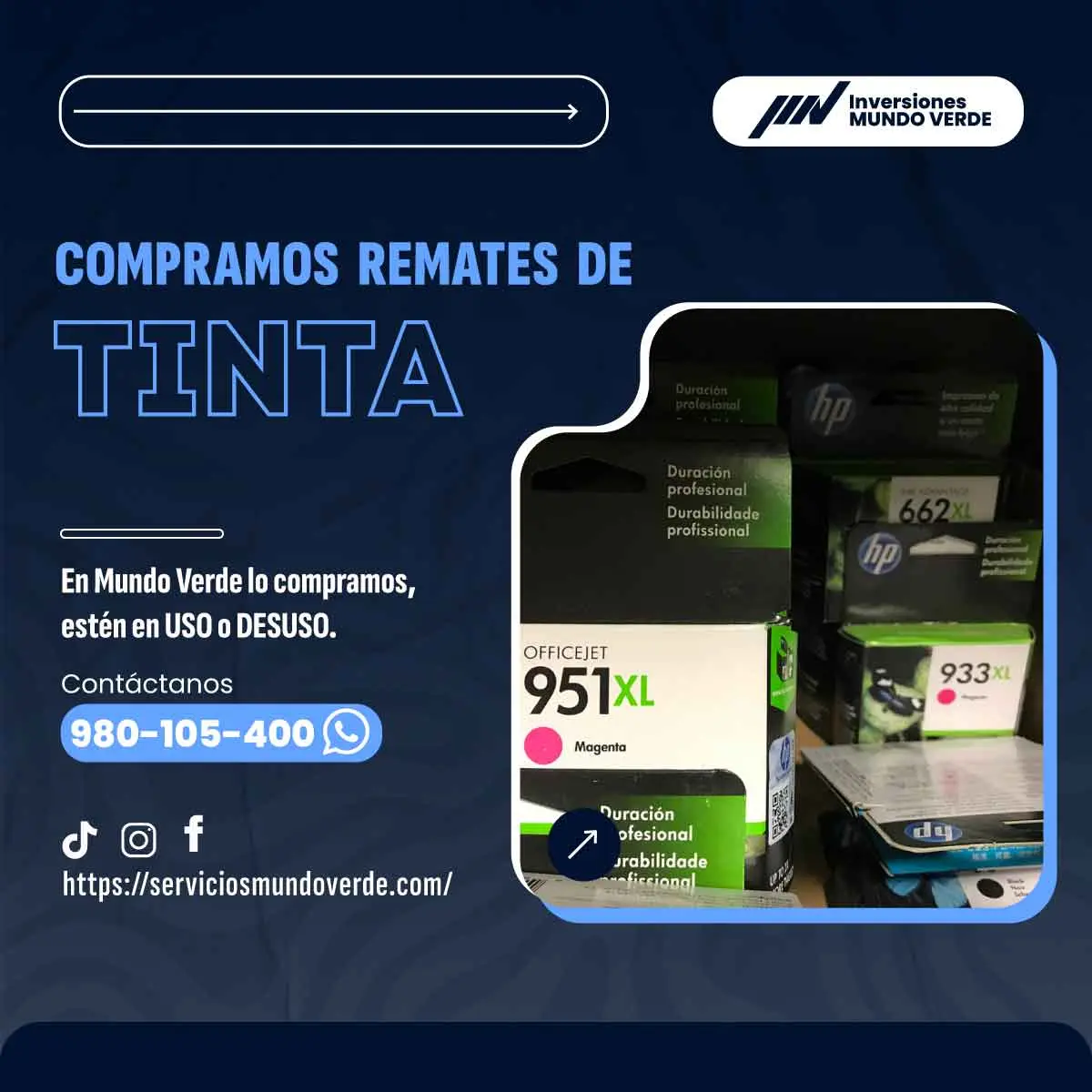 TIENES TINTAS LO COMPRAMOS