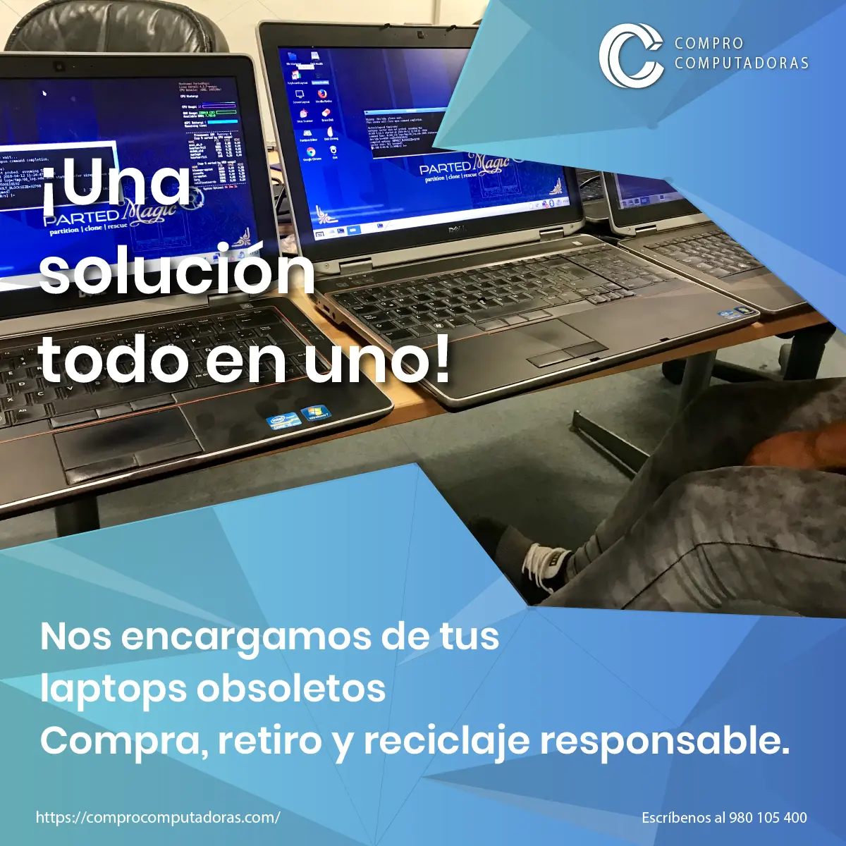 Valoramos tu tecnología usada