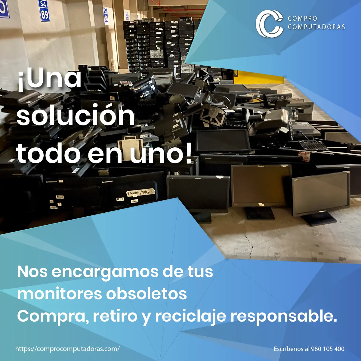 Valoramos tu tecnología usada