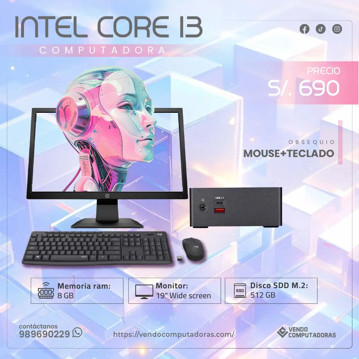 Perfecta para tareas diarias