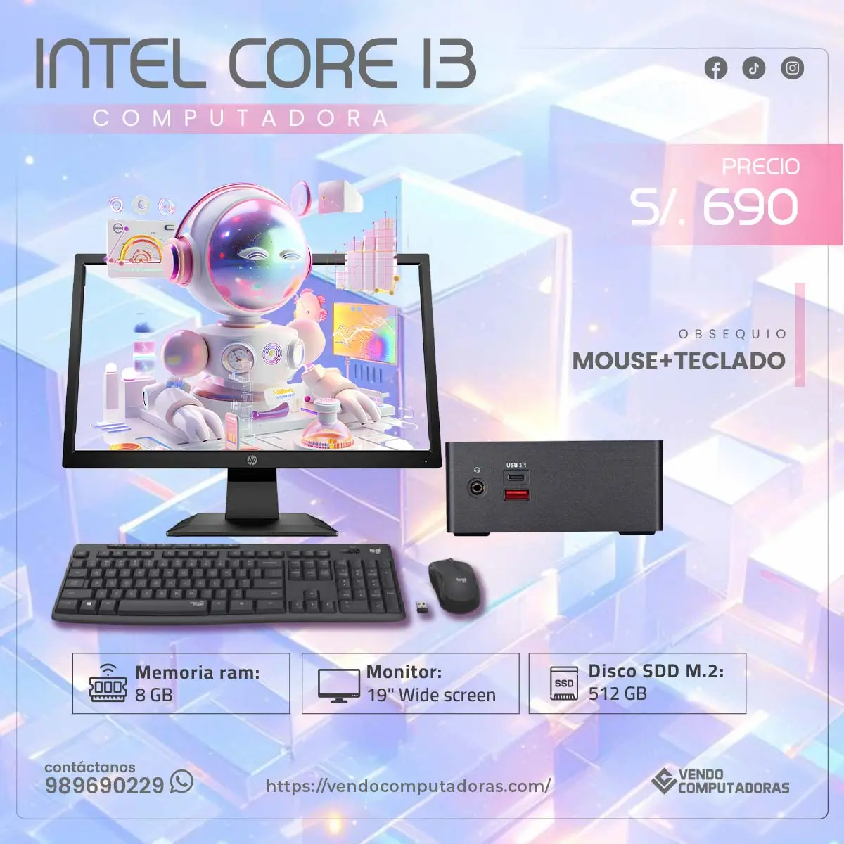 Perfecta para tareas diarias