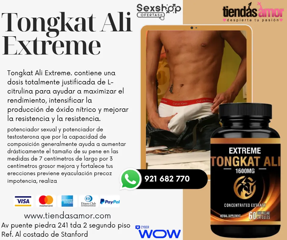 Tongkat Ali Extreme mejorar la resistencia y la resistencia 