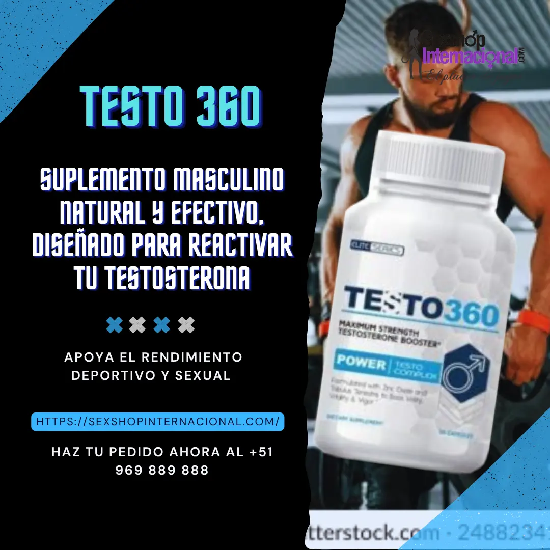 TESTO 360 RECUPERA TU POTENCIA Y DOMINA TU RENDIMIENTO 