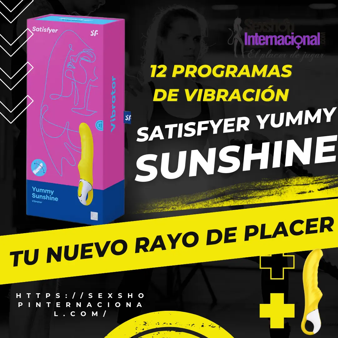 SATISFYER YUMMY SUNSHINE TU NUEVO RAYO DE PLACER 