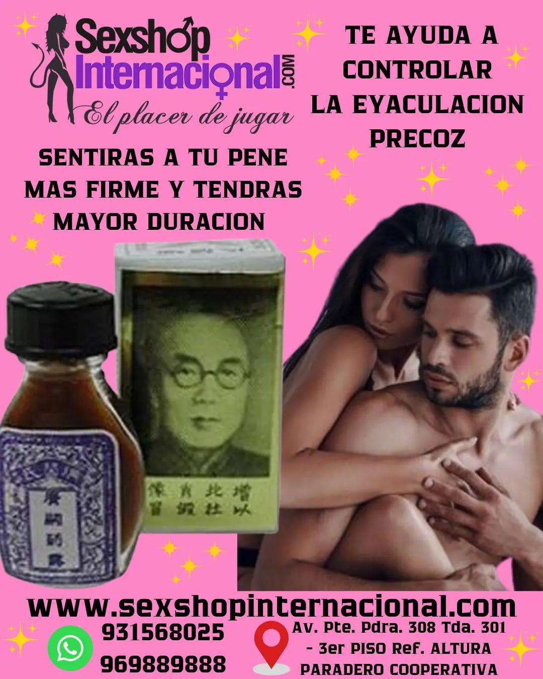 RETARDANTE BROCHA CHINA TENDRAS MAYOR DURACION 