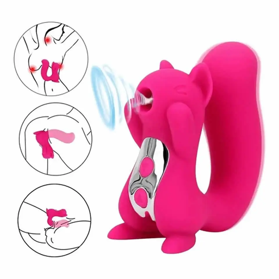 VIBRADOR - SUCCIONADOR ARDILLA EN SEXSHOP OFERTAS
