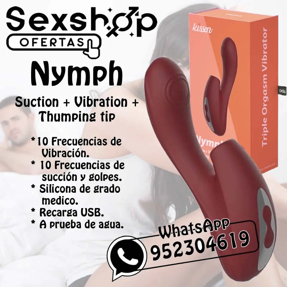NYMPH SUCTION VIBRATION THUMPING TIP EN SEXSHOP OFERTAS