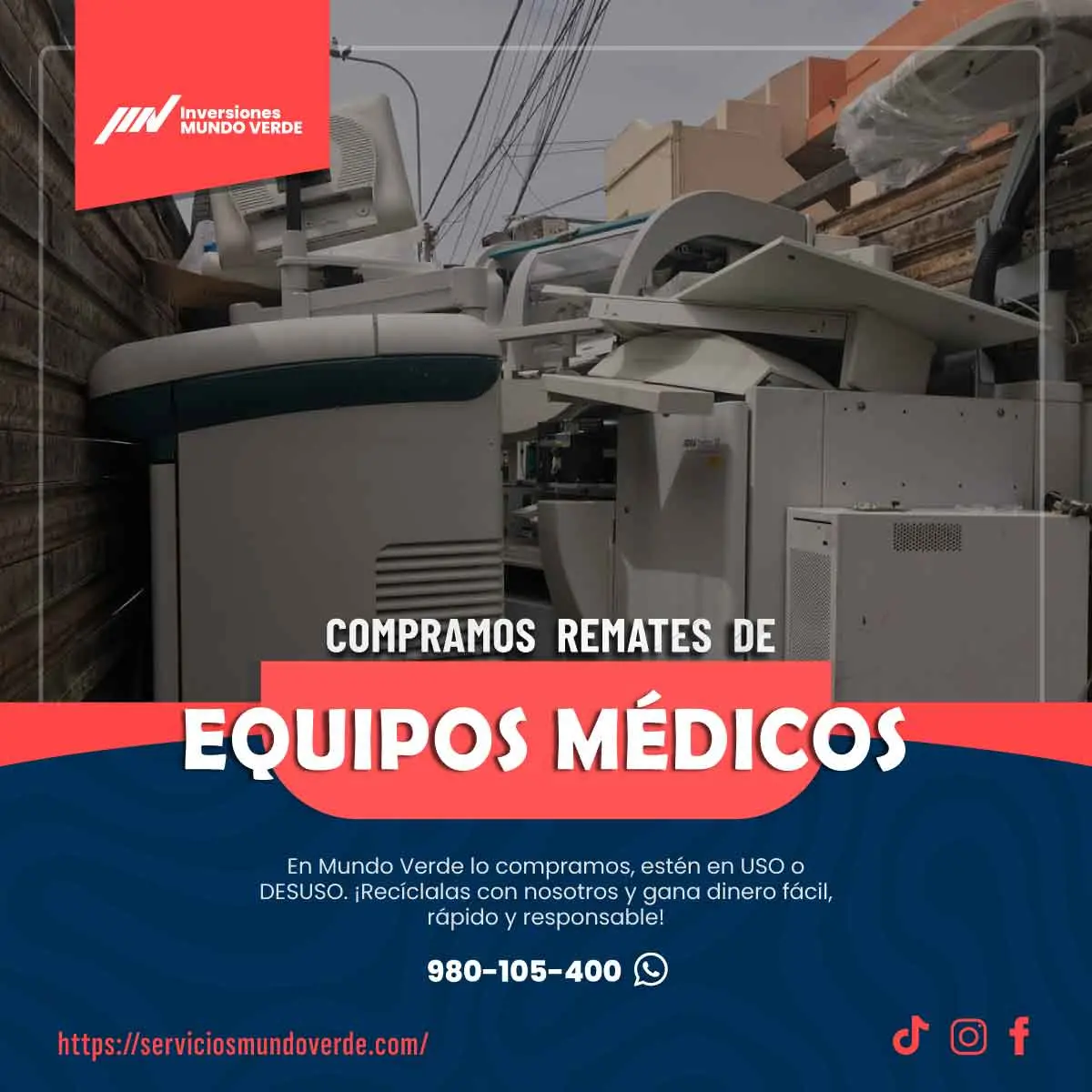TIENES EQUIPOS MEDICOS LO COMPRAMOS 