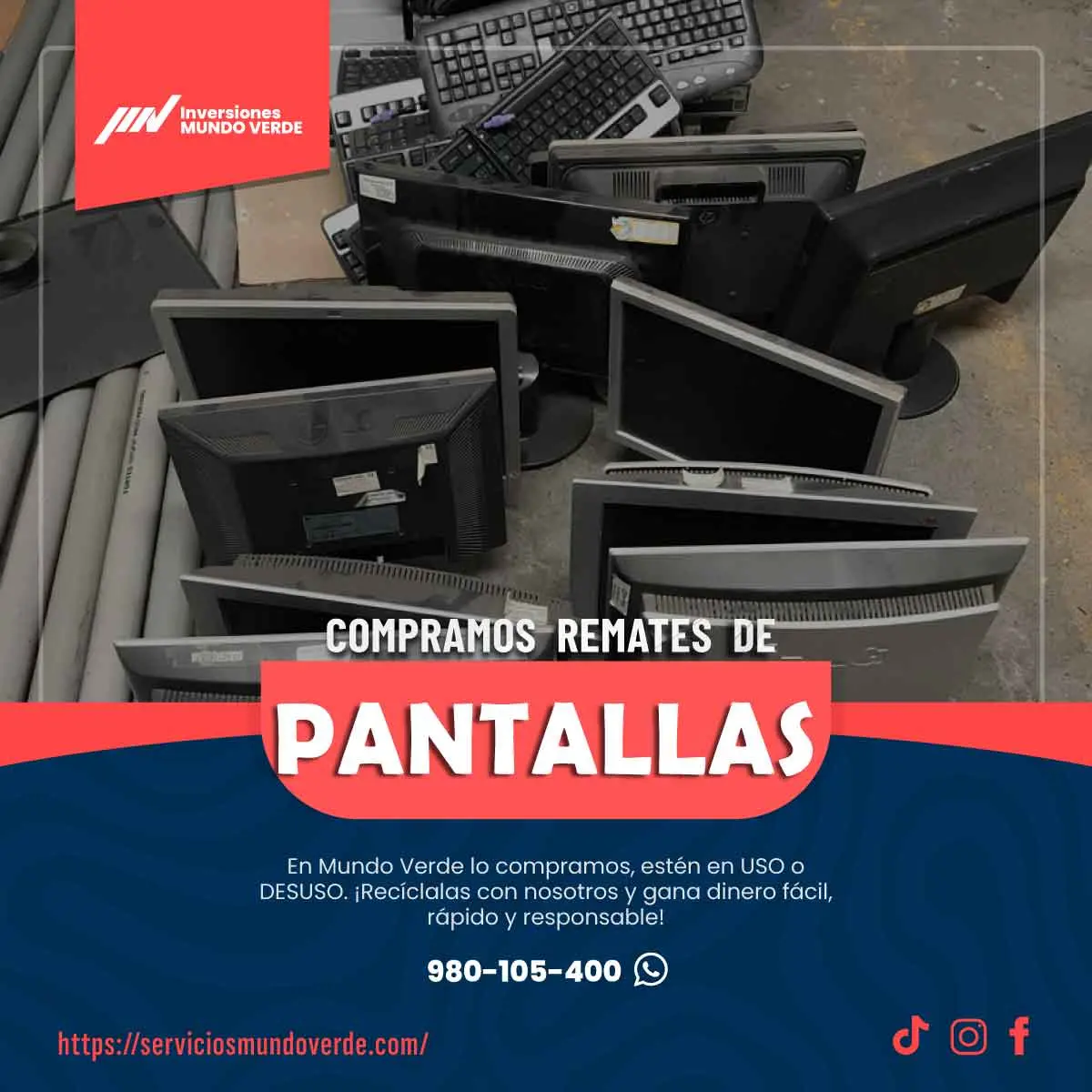 TIENES PANTALLAS LO COMPRAMOS 