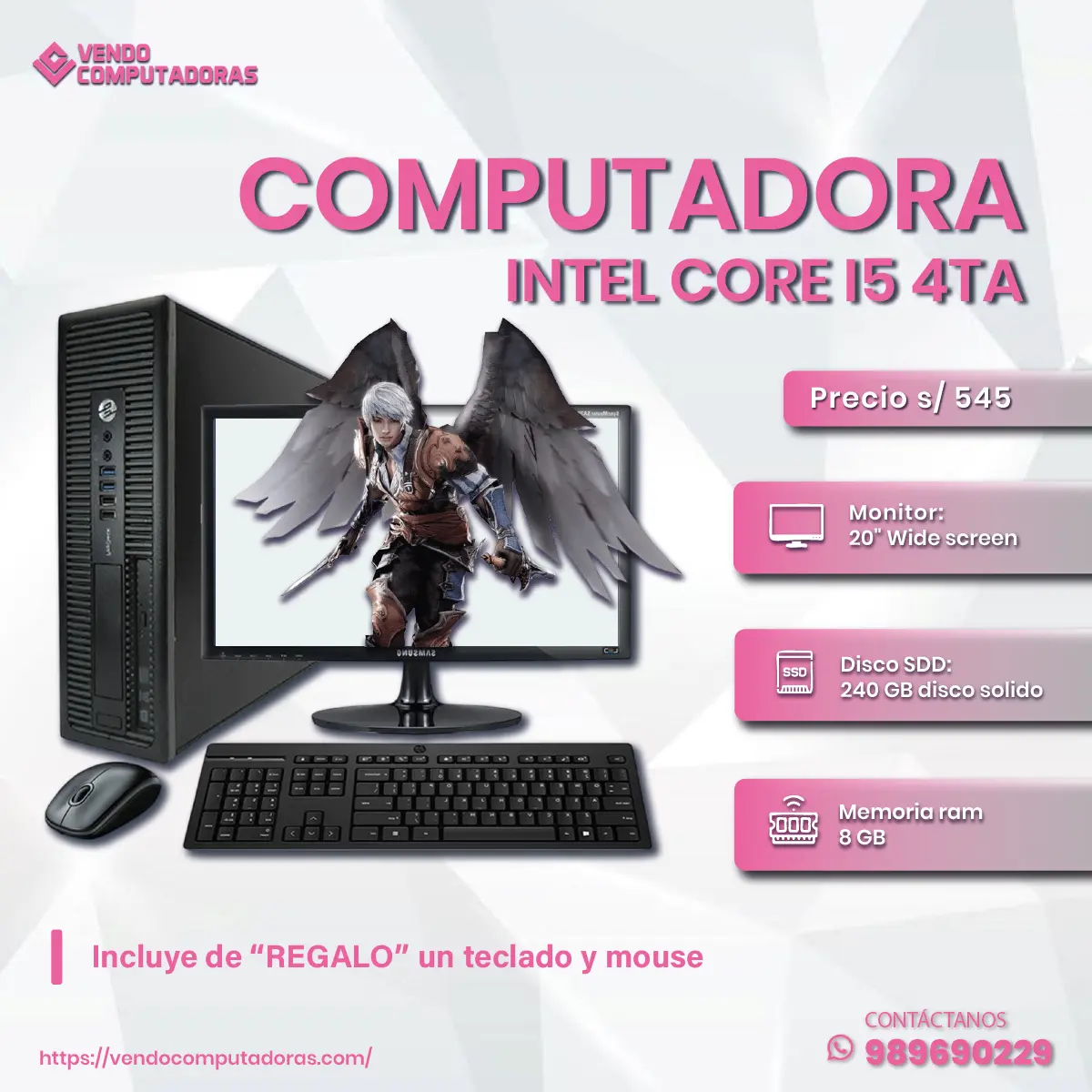  Potencia y ahorro Computadoras listas para trabajar des