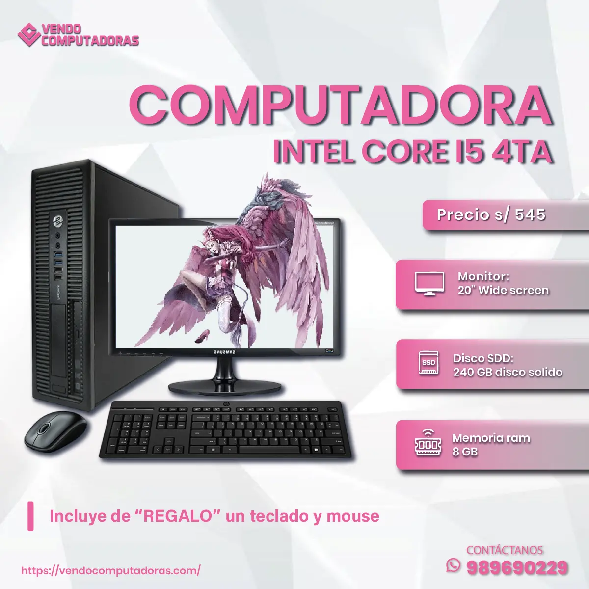 Potencia y ahorro Computadoras listas para trabajar des