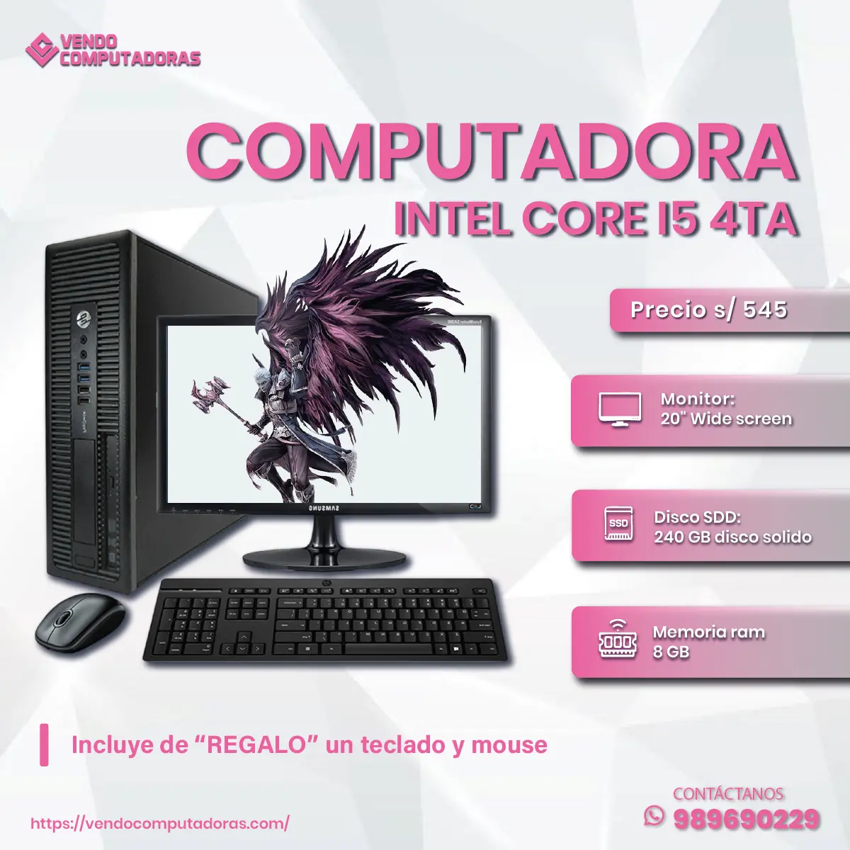  Potencia y ahorro Computadoras listas para trabajar des