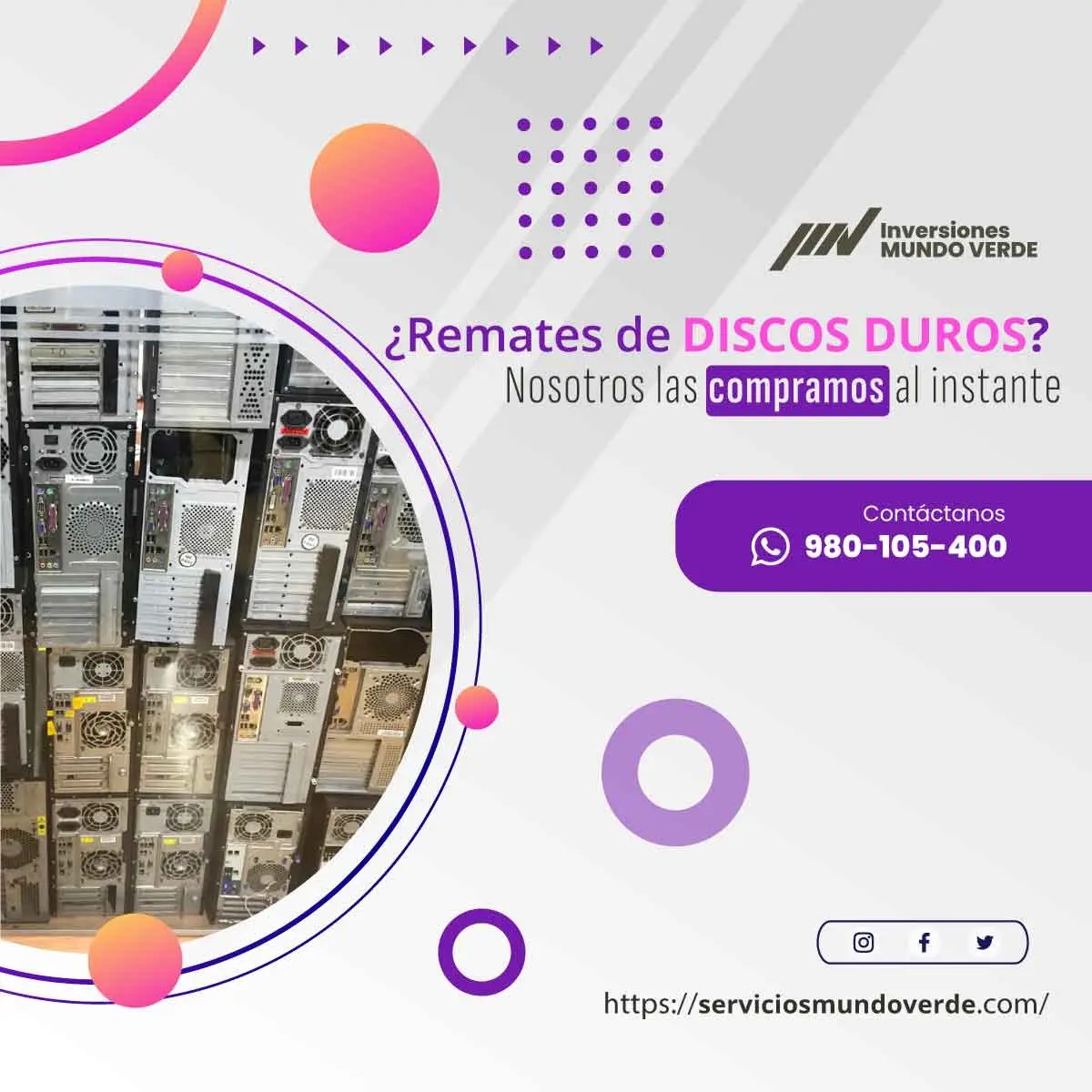 Dale una segunda vida a tus equipos electrónicos