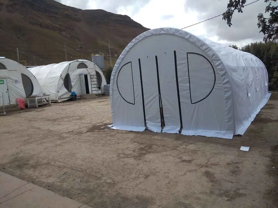 Carpas Modelo Campaña Médica e Industrial