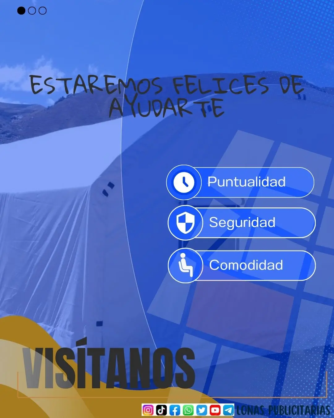 Carpas Modelo Campaña Médica e Industrial