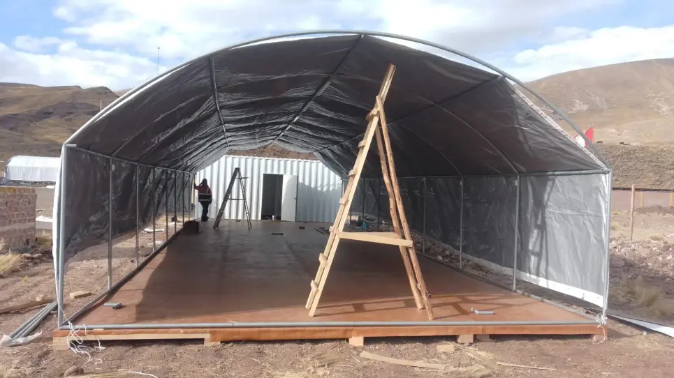 Carpas Modelo Campaña Médica e Industrial