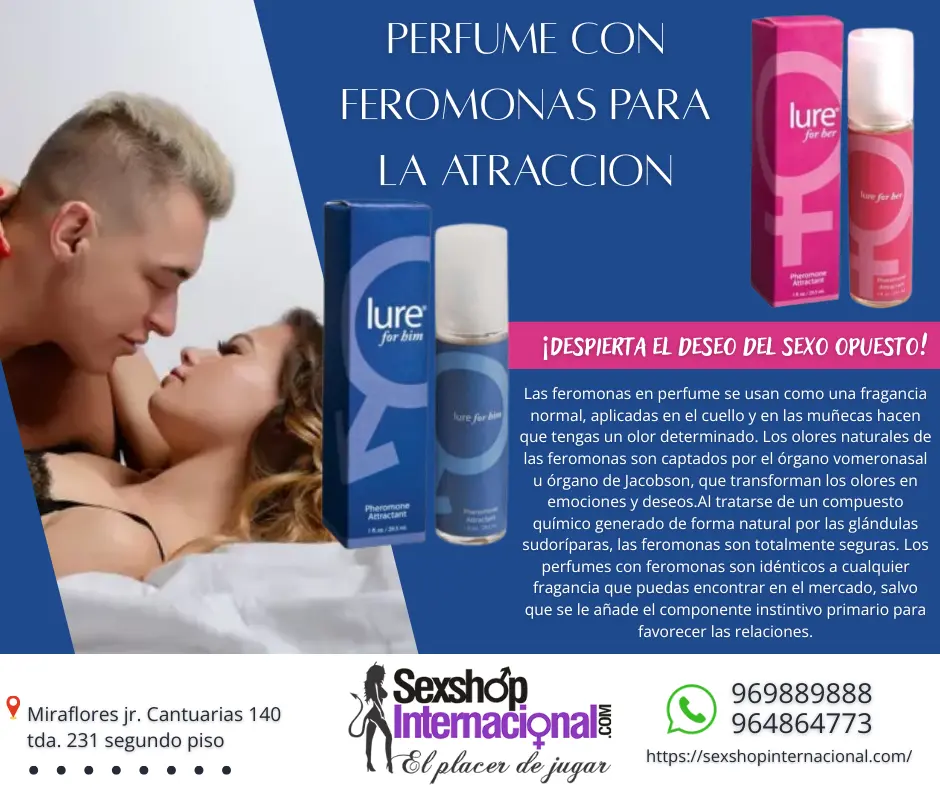 FEROMONAS PERFUME PARA ATRACCION- SEXSHOP MIRAFLORES 