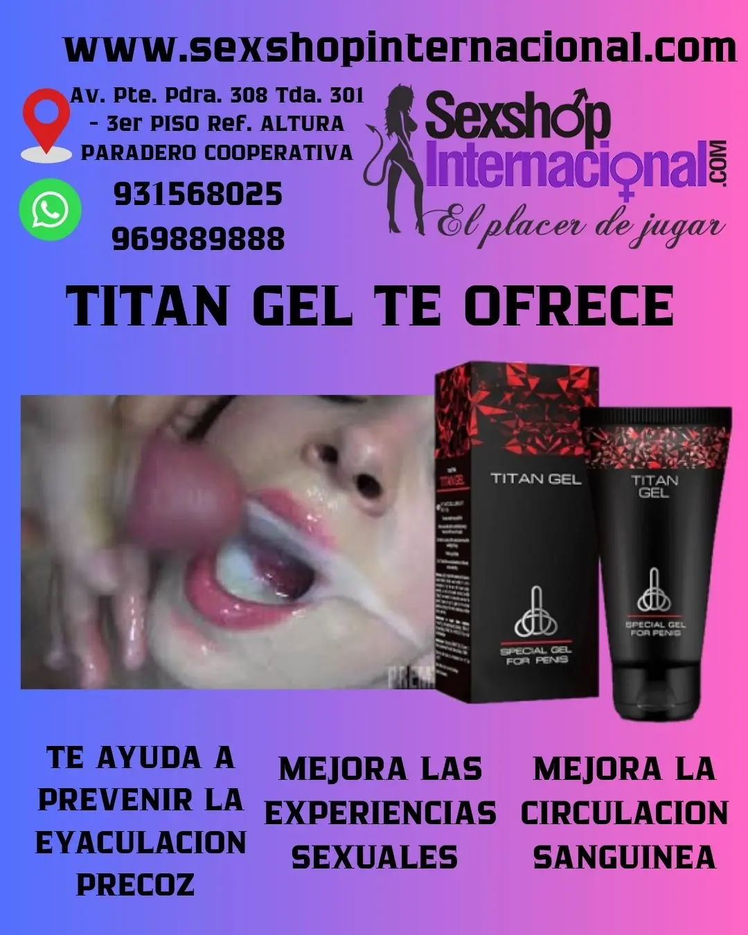 TITAN GEL ERECCIONES PROLONGADAS 