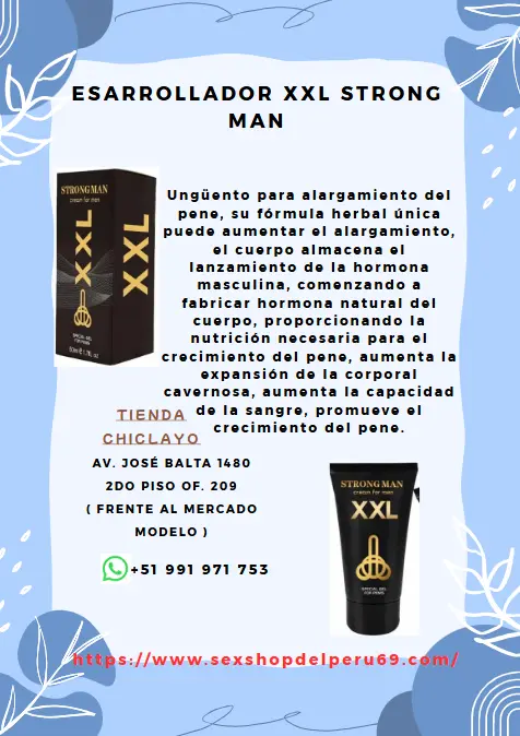  DESARROLLADOR XXL STRONG MAN