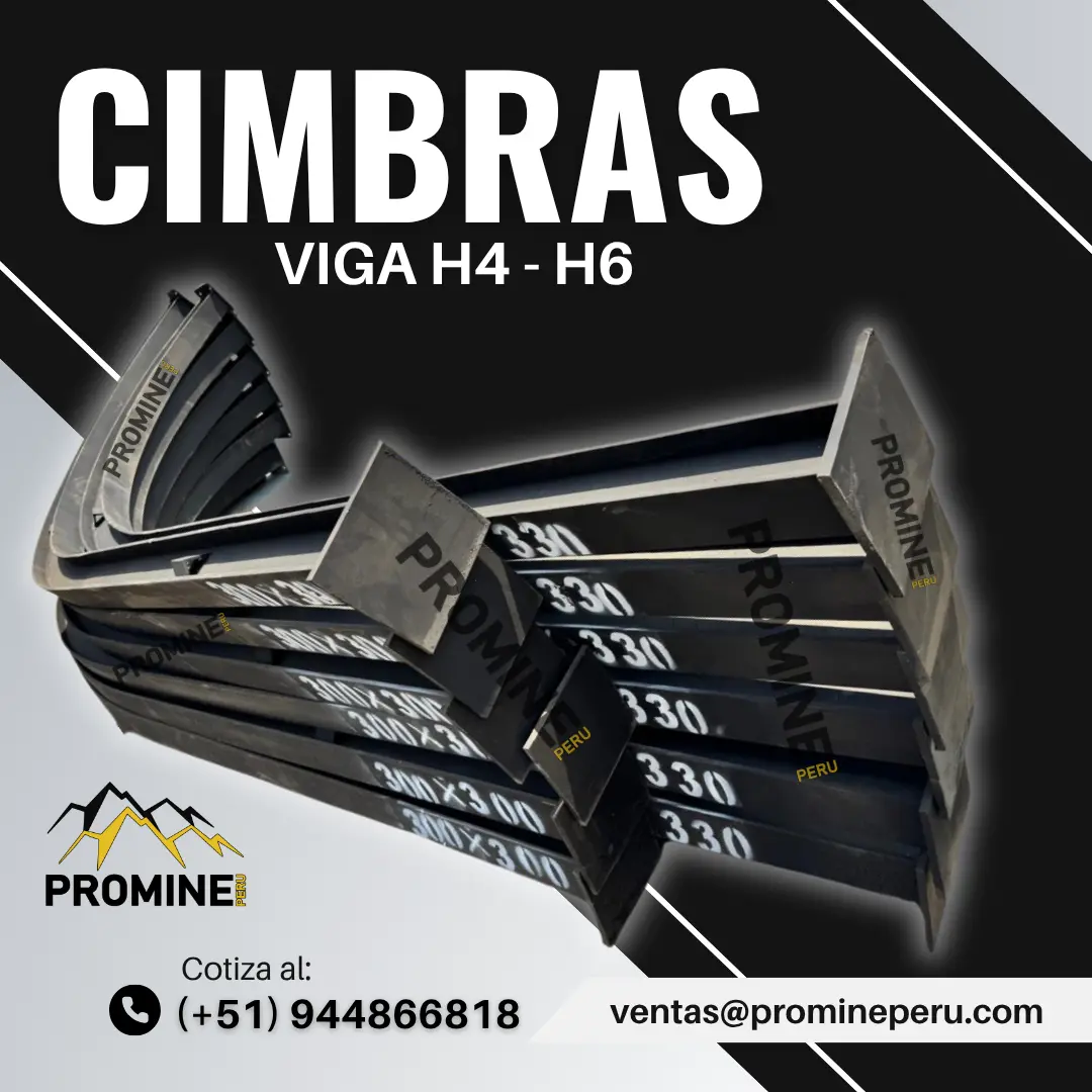 Cimbras en Viga H4 H6 Promine 