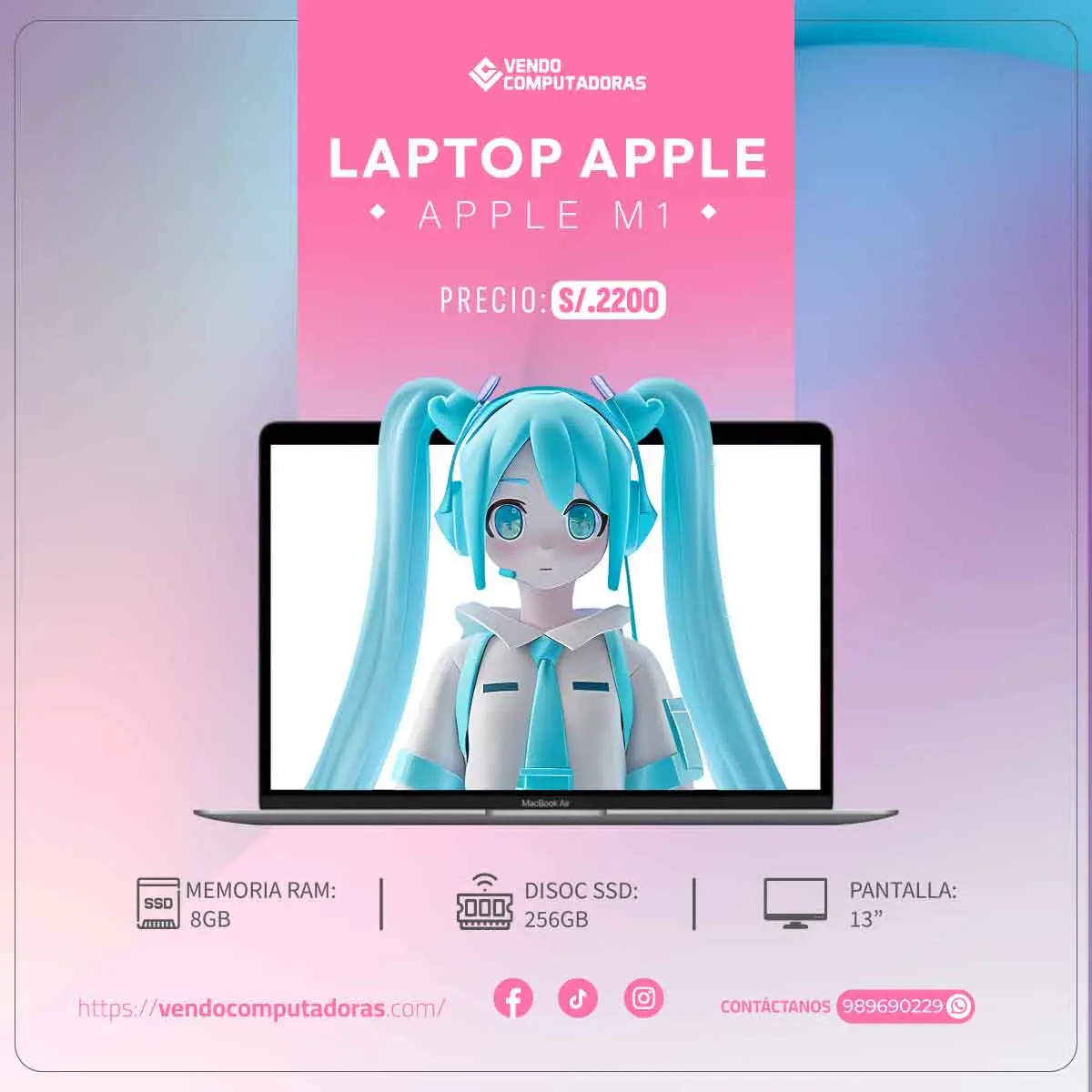  Apple M1 lista para ti 