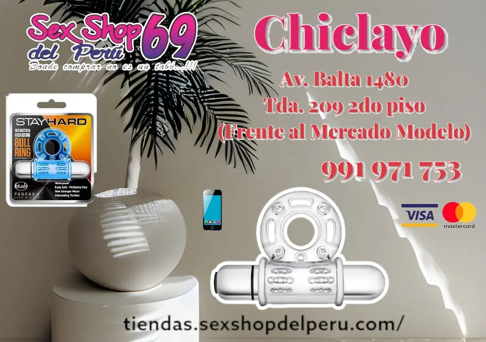 Anillo vibrador stay hard 10 funciones