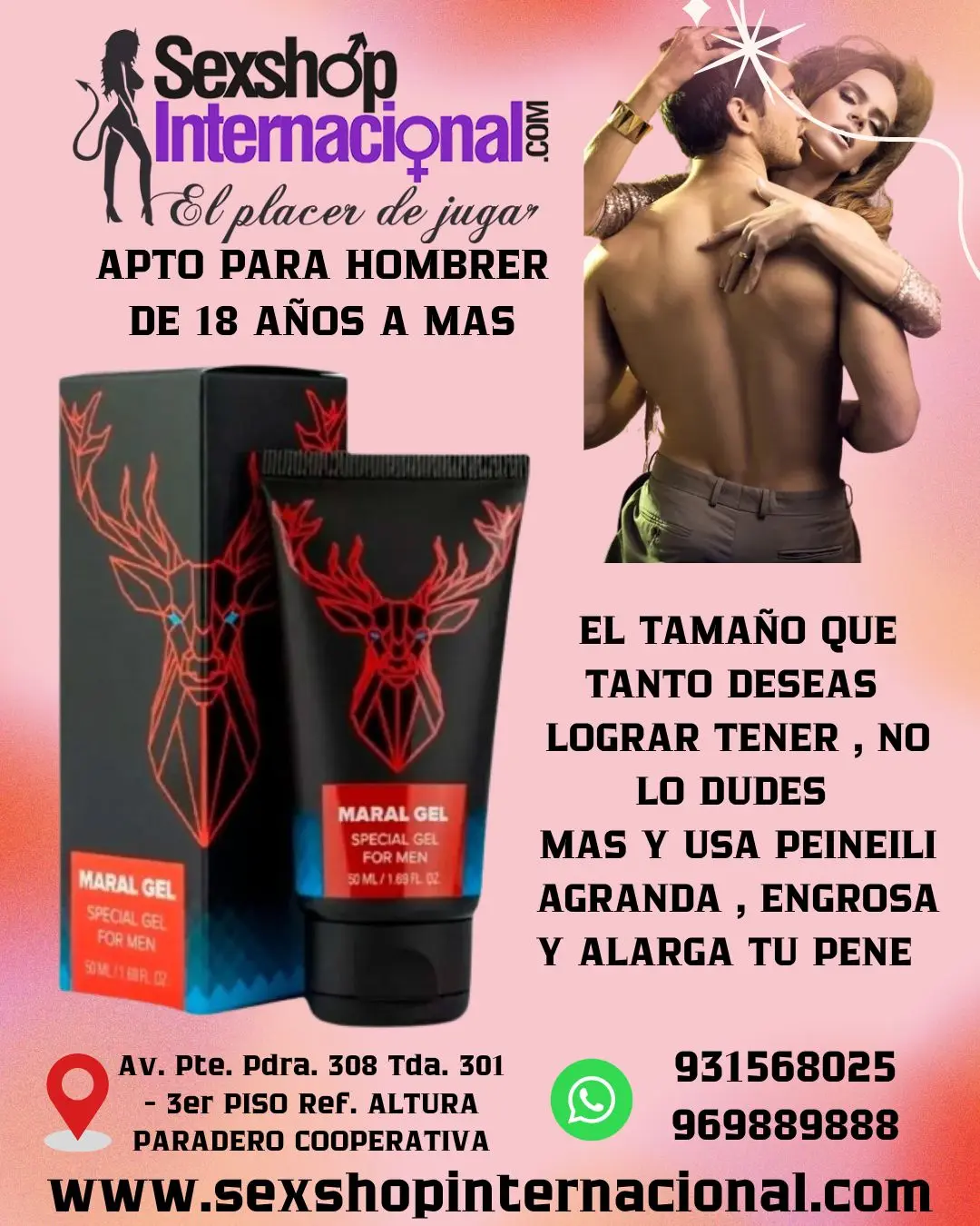 MARAL GEL TEN EL TAÑAMO QUE DECEAS 