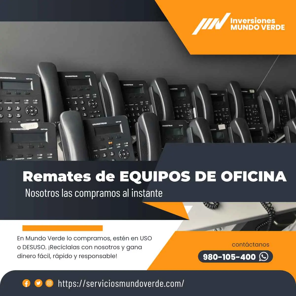 Recojo gratuito de equipos electrónicos en Lima