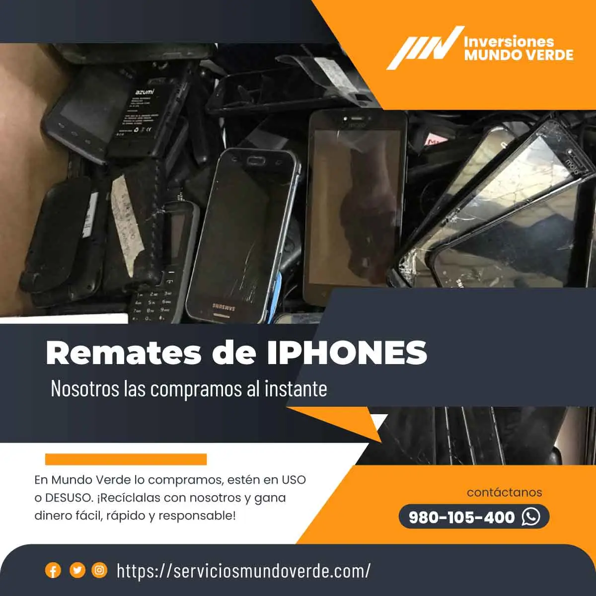 Reciclar es ayudar Gana dinero con tus equipos en desuso