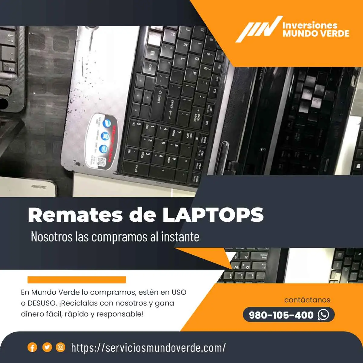 Reciclar es ayudar Gana dinero con tus equipos en desuso