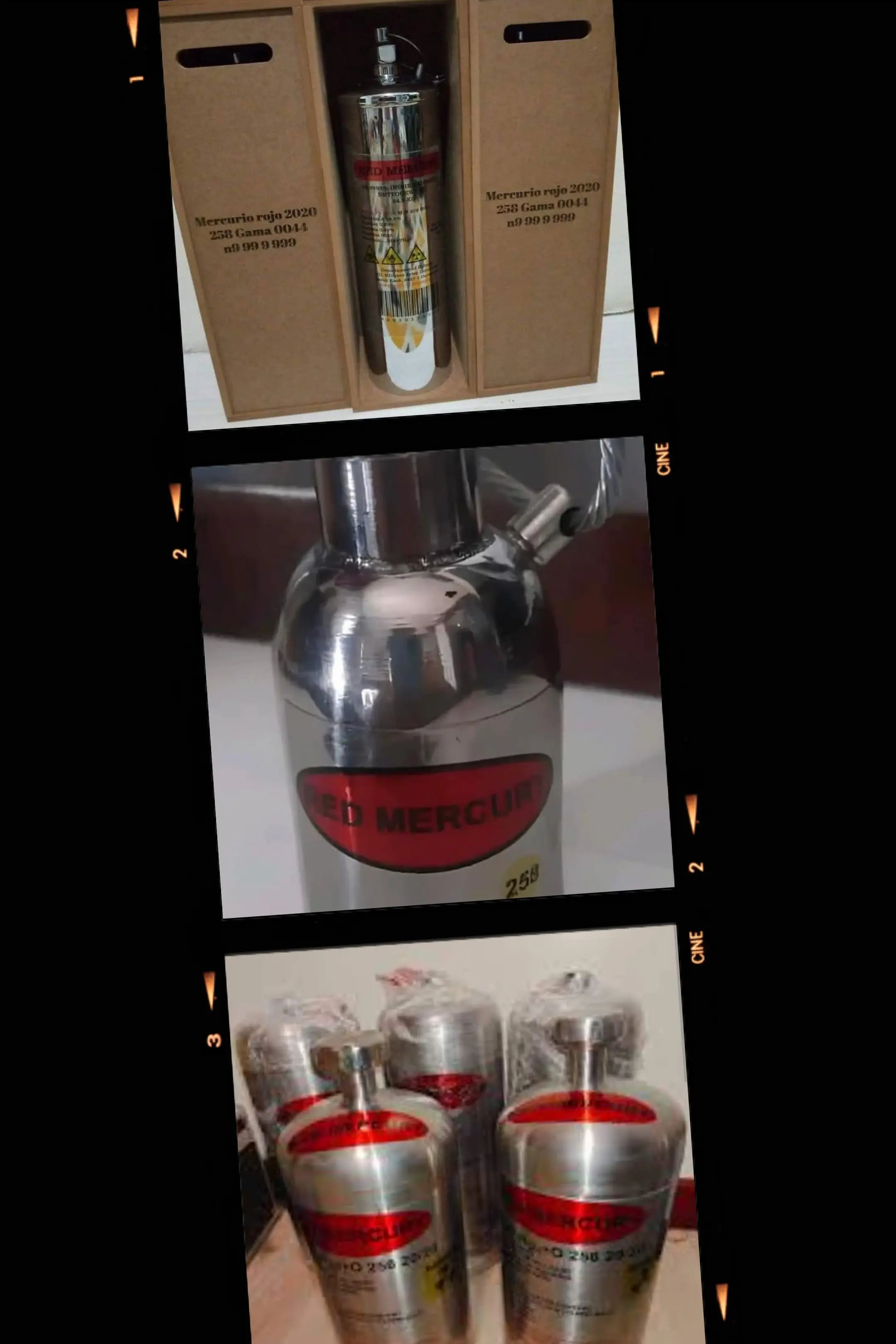 Mercurio red Mercury 