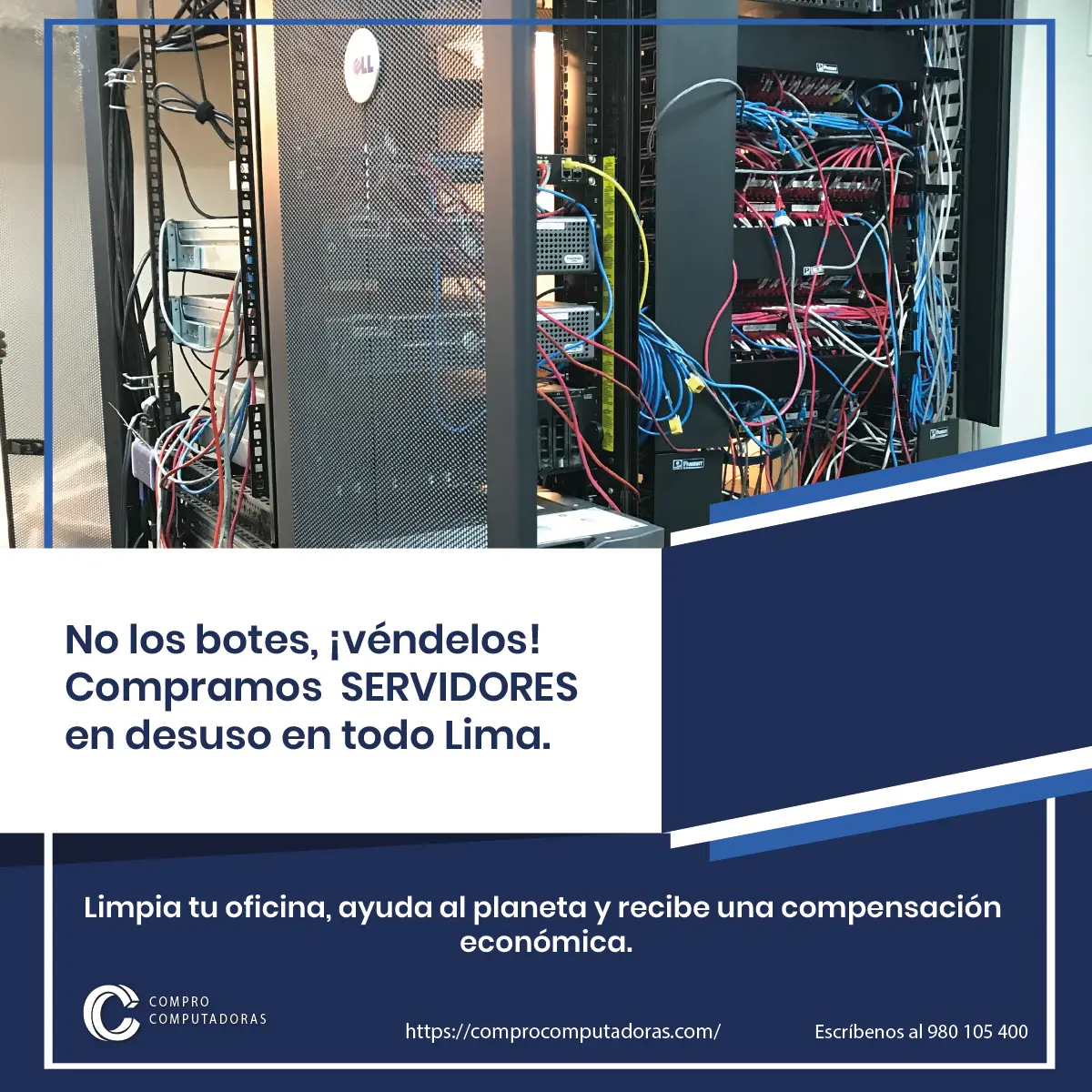 Computadoras antiguas con pago justo y seguro