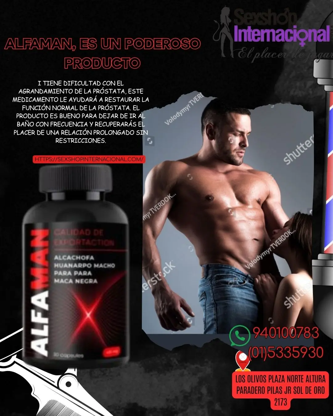 no esperes mas con ALFAMAN seras inolvidable 