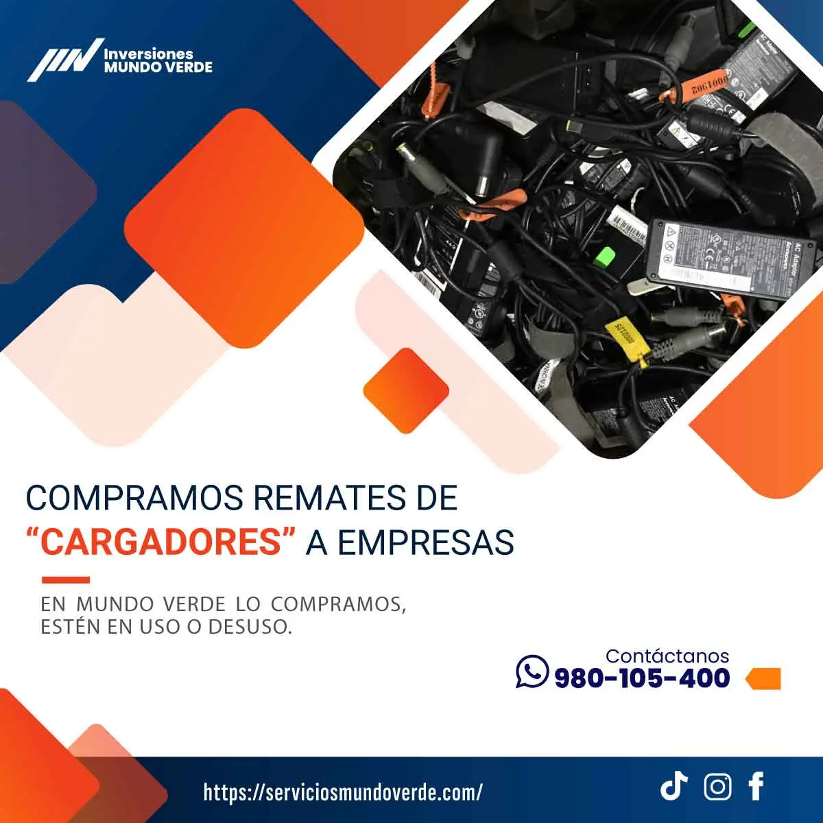 TIENES CARGADORES LO COMPRAMOS 