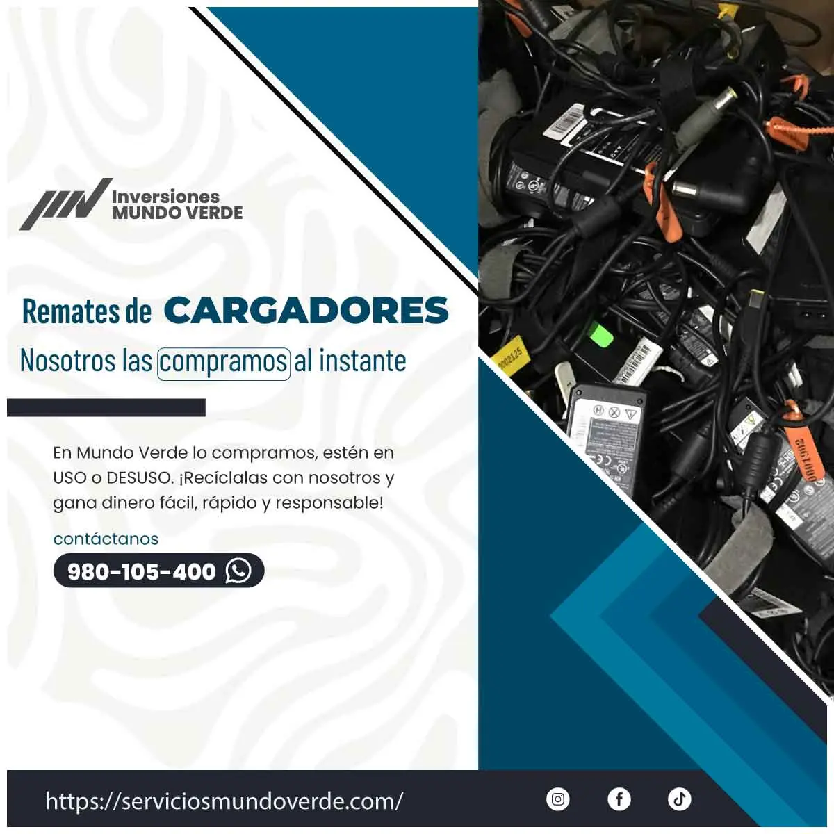  Reciclamos lo que ya no usas 