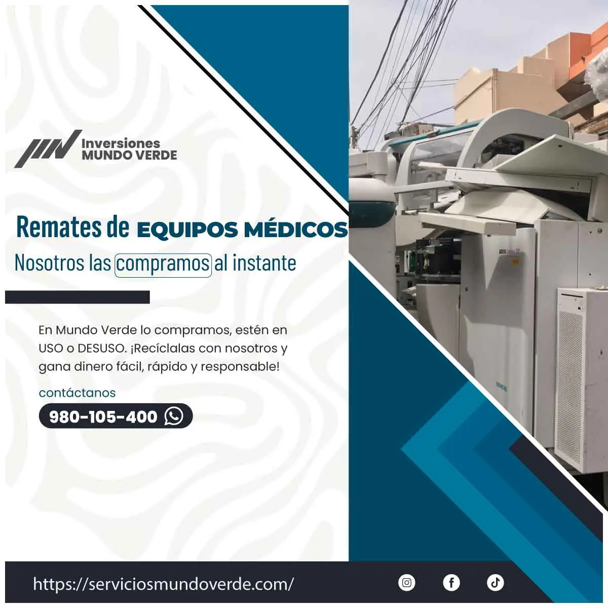  Tienes equipos en desuso Nosotros los compramos