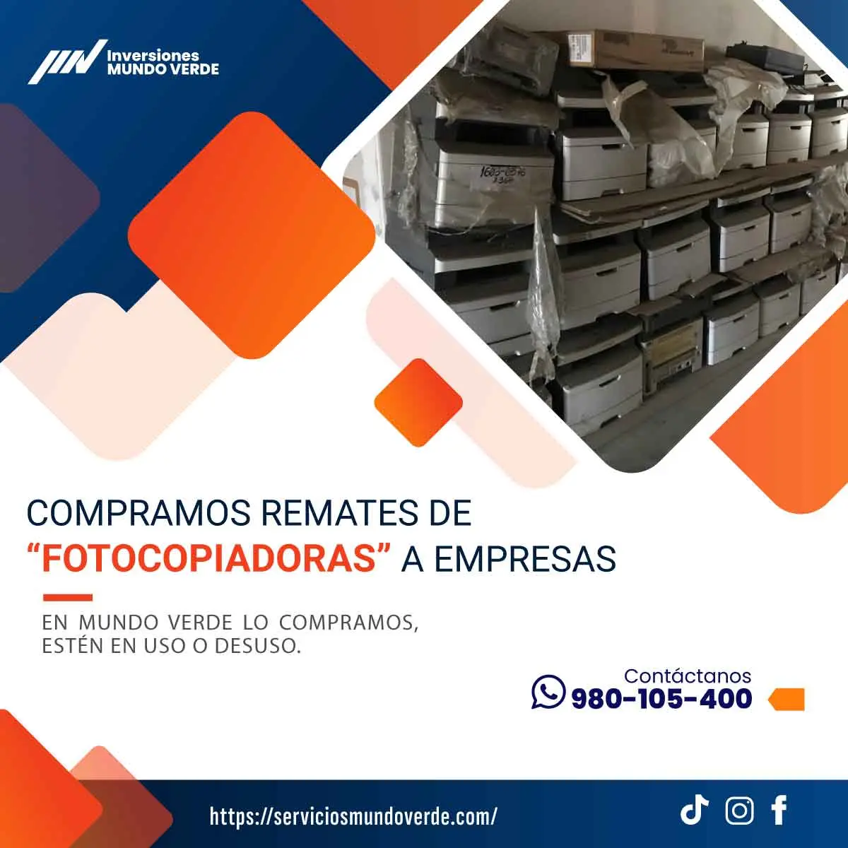 TIENES FOTOCOPIADORAS LO COMPRAMOS 