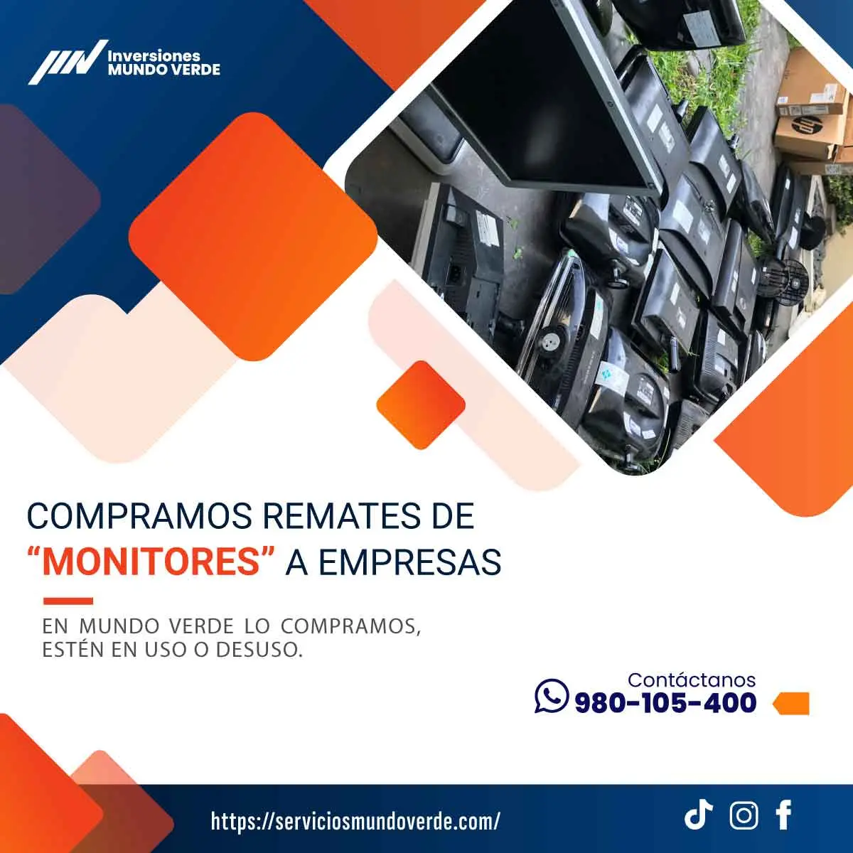 TIENES MONITORES ANTIGUOS LO COMPRAMOS 