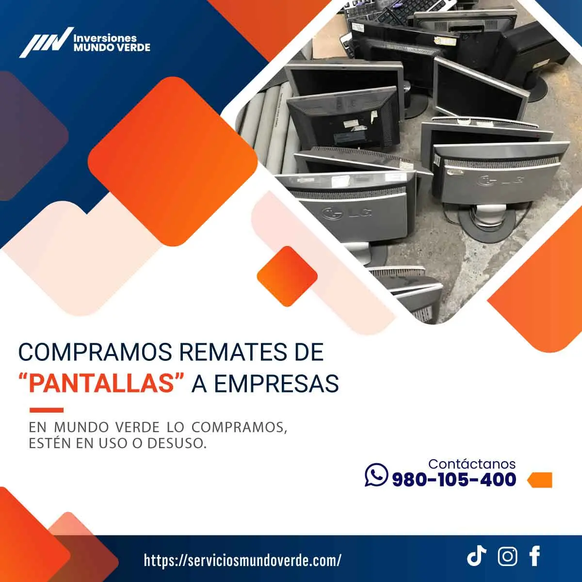 TIENES PANTALLAS LO COMPRAMOS 