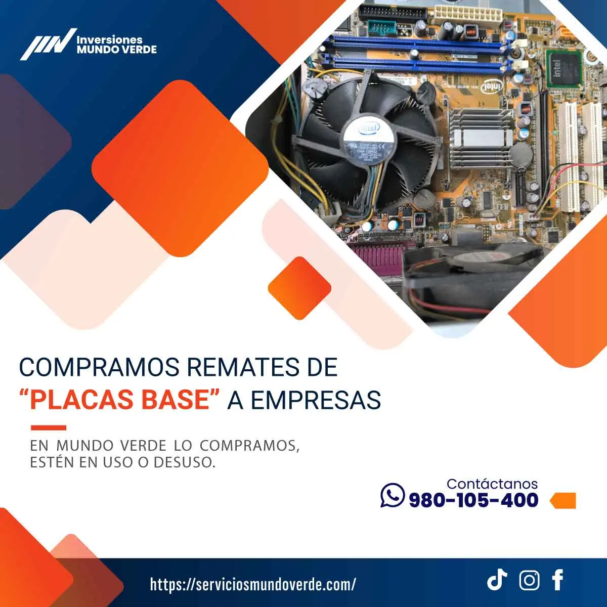 TIENES PLACAS MAINBOARD LO COMPRAMOS 