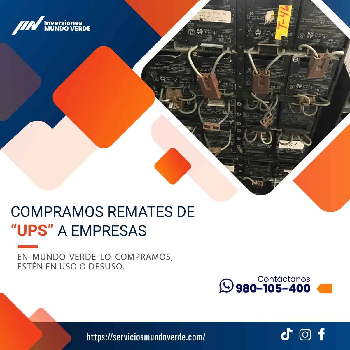 TIENES UPS EN DESUSO LO COMPRAMOS 