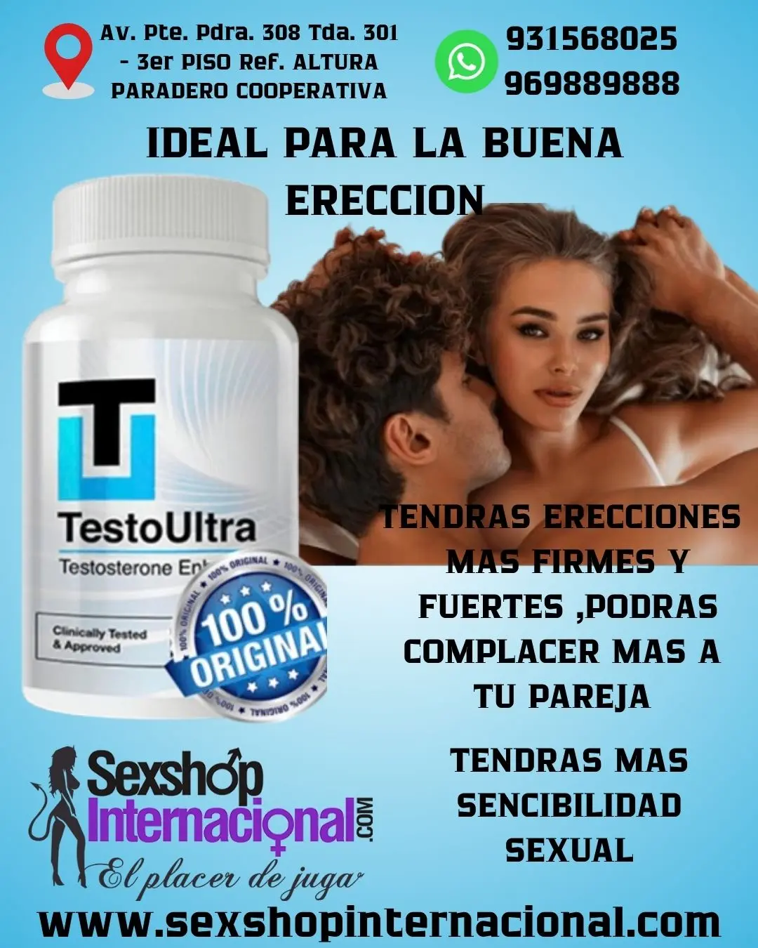 TESTOULTRA POTENCIADOR SEXUAL 
