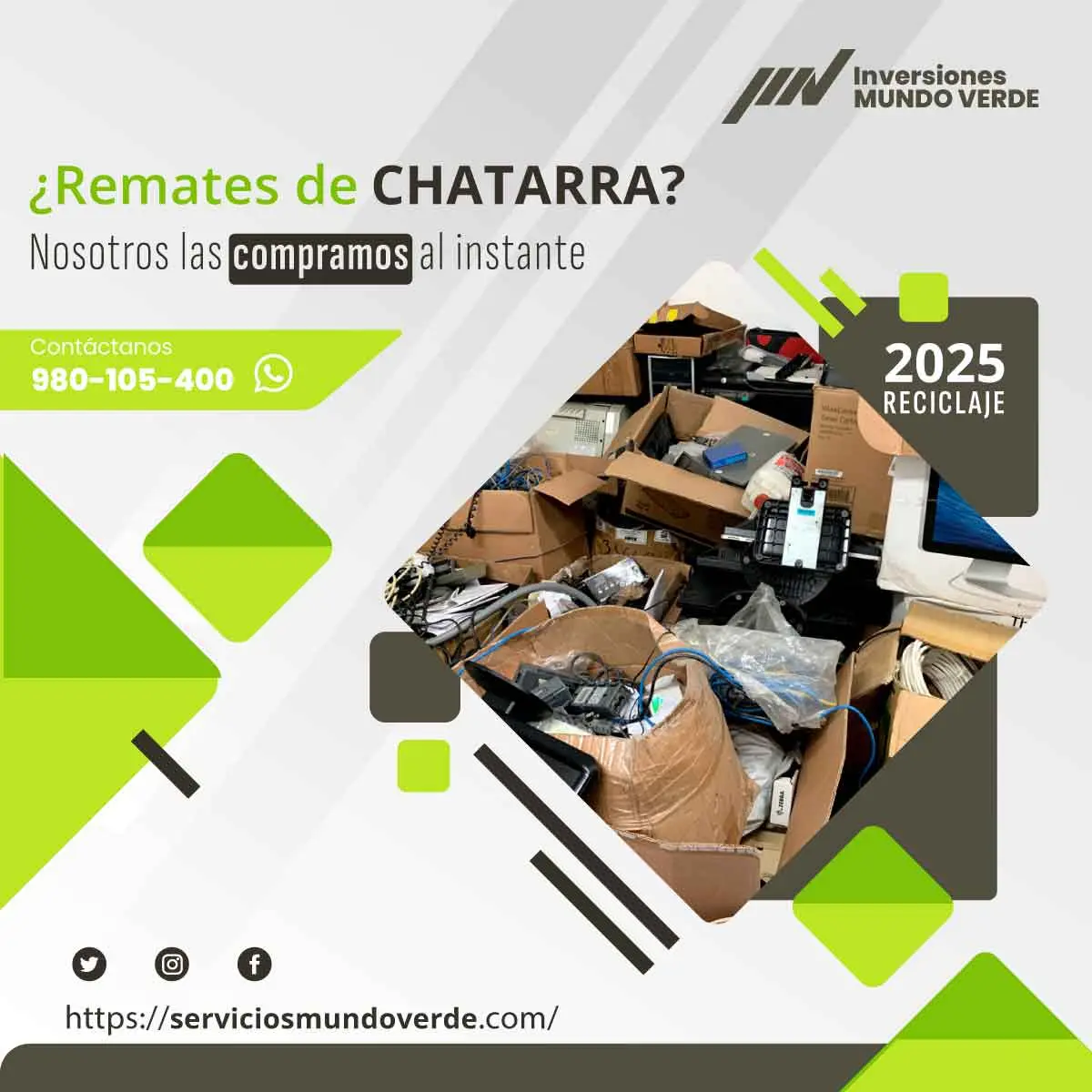 TIENES CHATARRA LO COMPRAMOS 