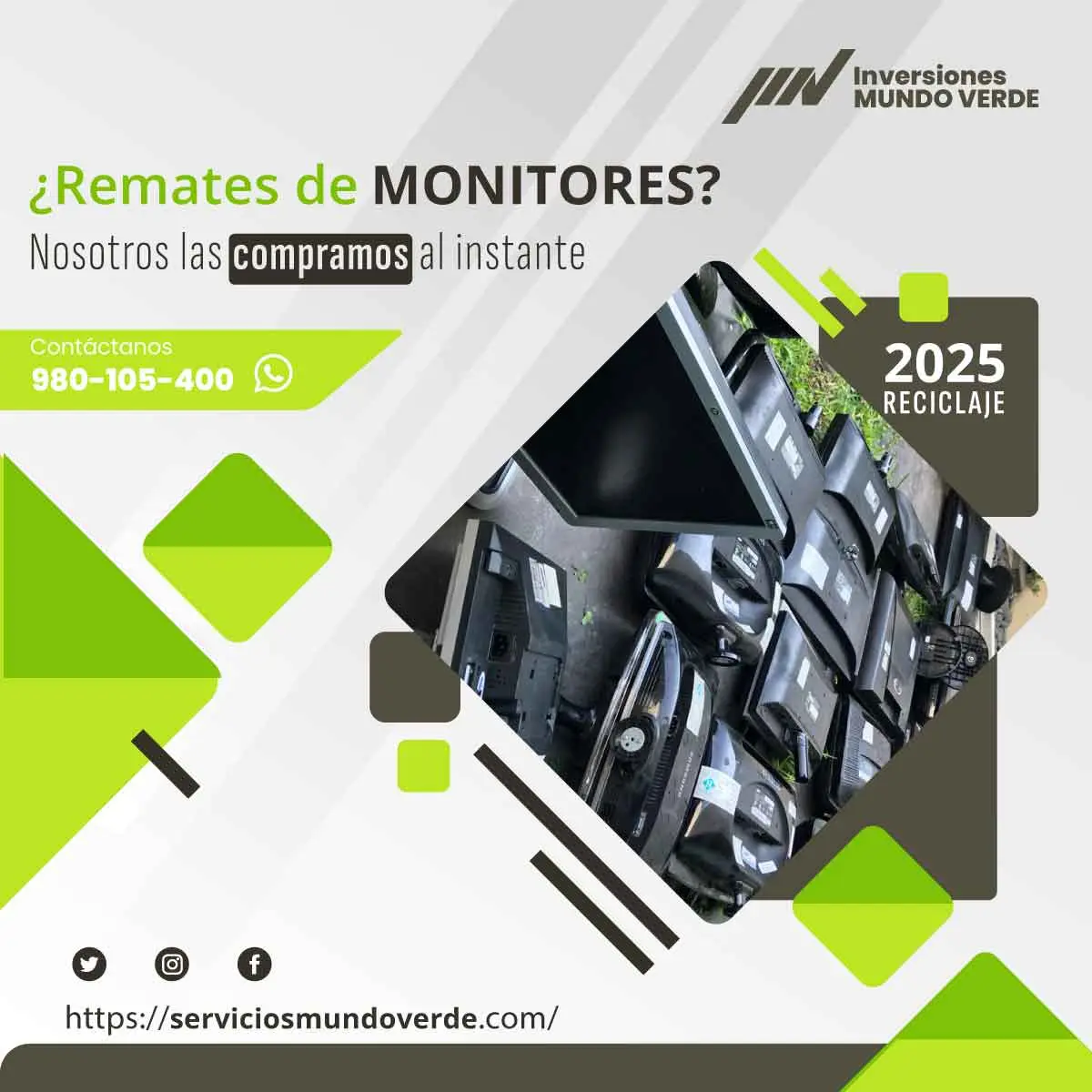 TIENES MONITORES ANTIGUOS LO COMPRAMOS 