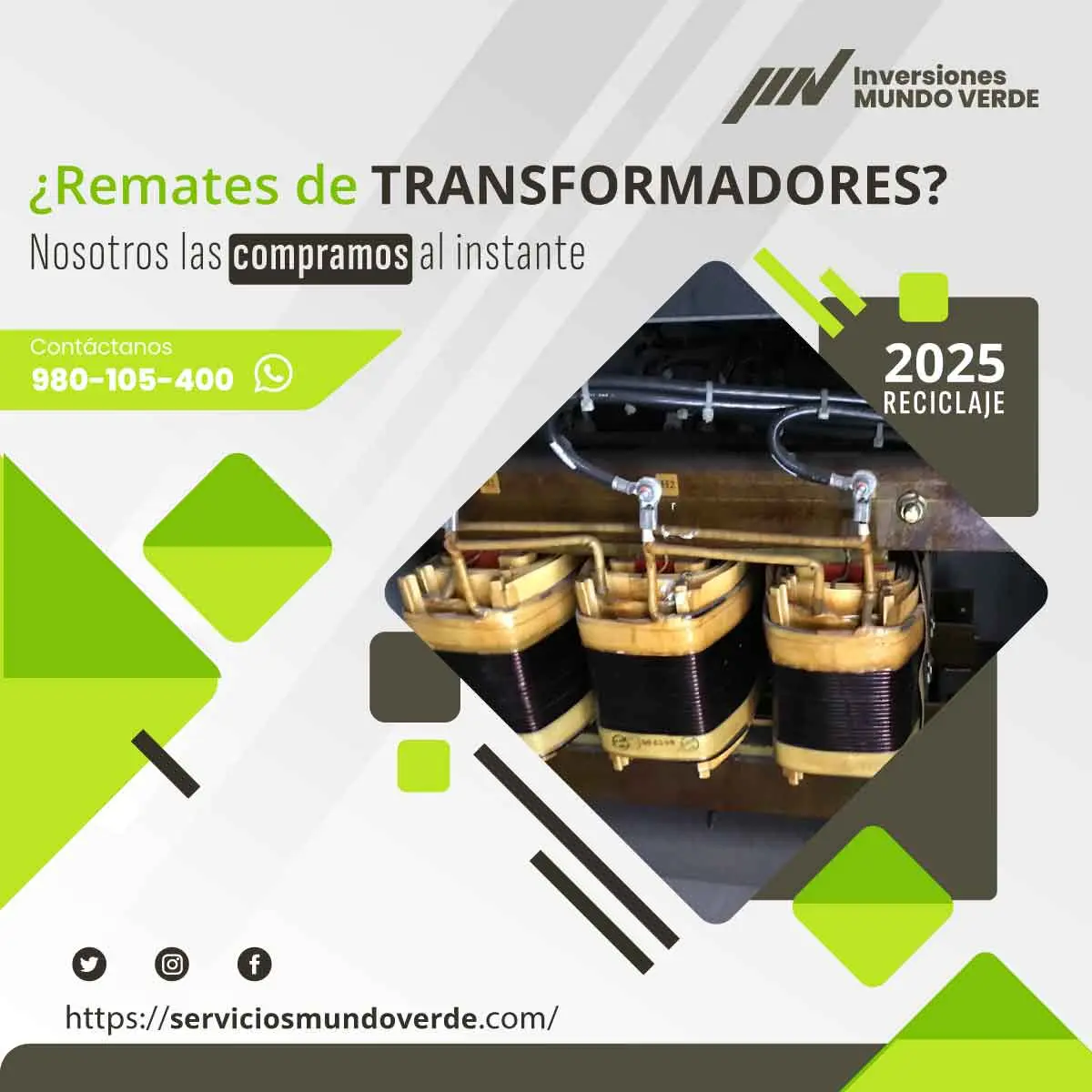 TIENES TRANSFORMADORES LO COMPRAMOS 